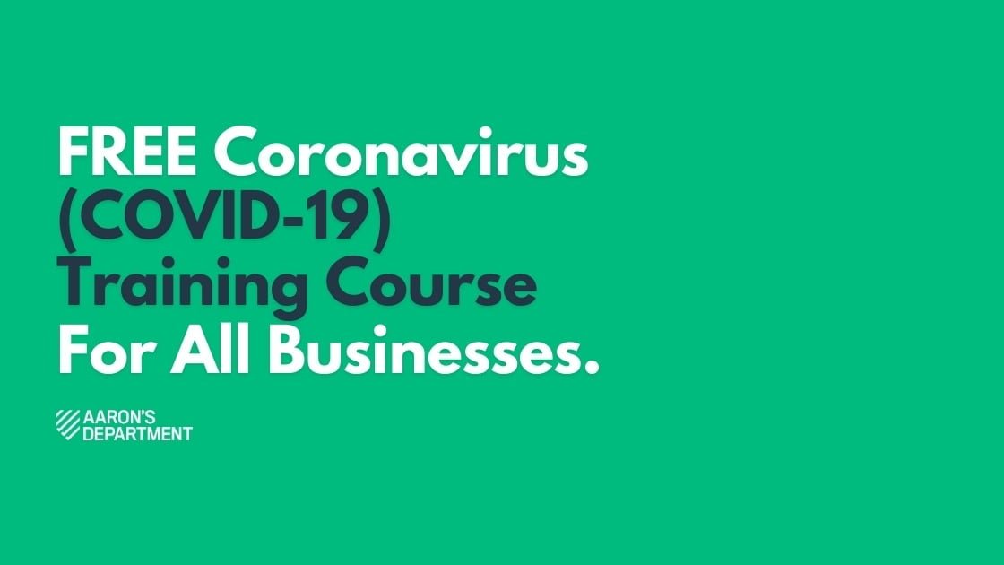 free coronavirus training