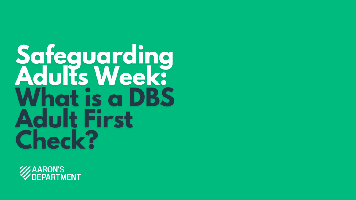 What is a dbs adult first?