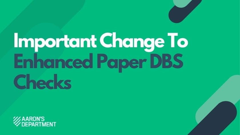 Change To Enhanced Paper DBS