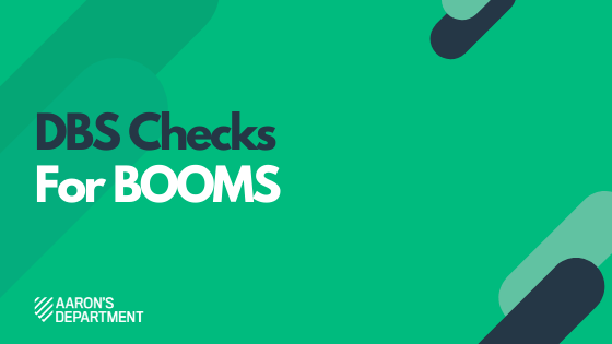 dbs checks for booms