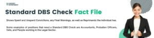 standard dbs check fact file
