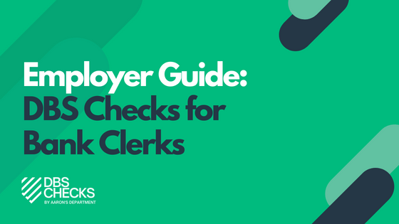 dbs checks for bank clerks