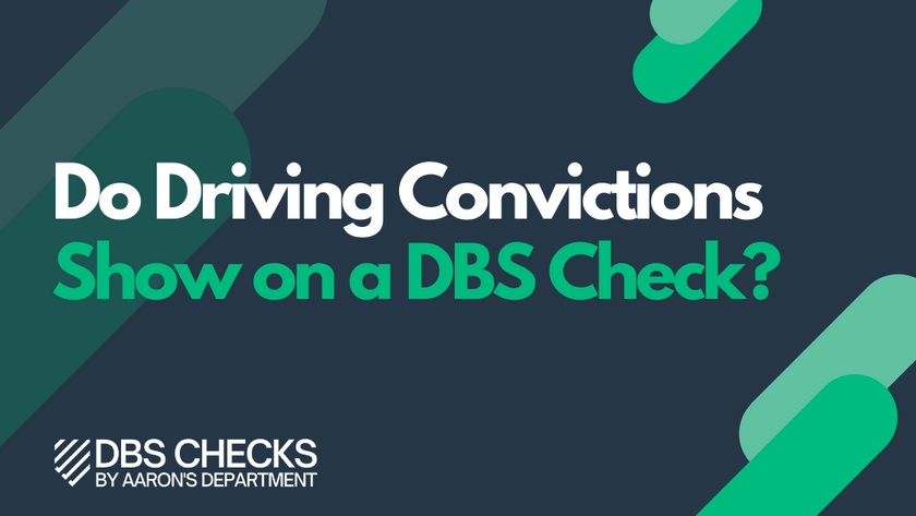 Do Driving Offences Show On DBS Checks? - FAQ Thumbnail