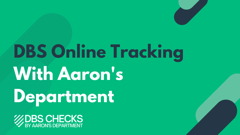 DBS Online Tracking with Aaron's Department - thumbnail