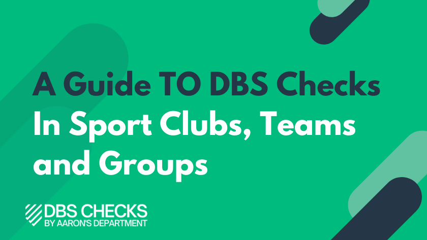 DBS Checks In Sport