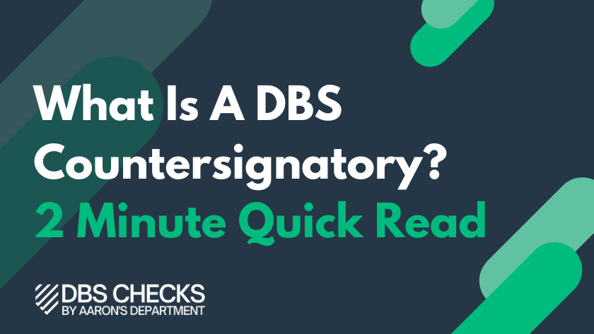 DBS Countersignatory