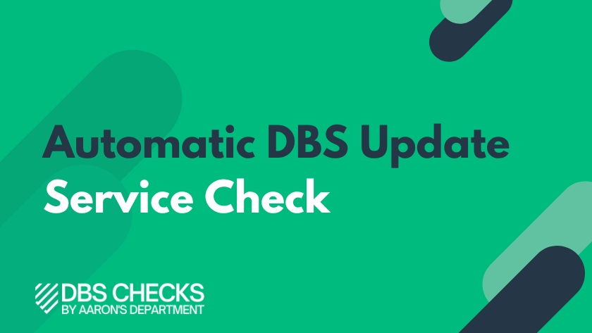 Automatic DBS update service