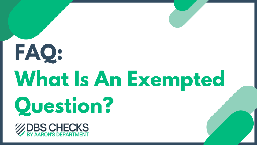 What Is An Exempted Question?