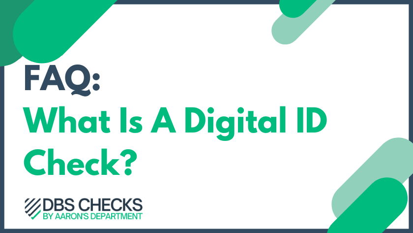 What is a digital id check