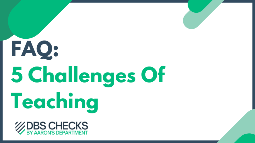 5 challenges of teaching