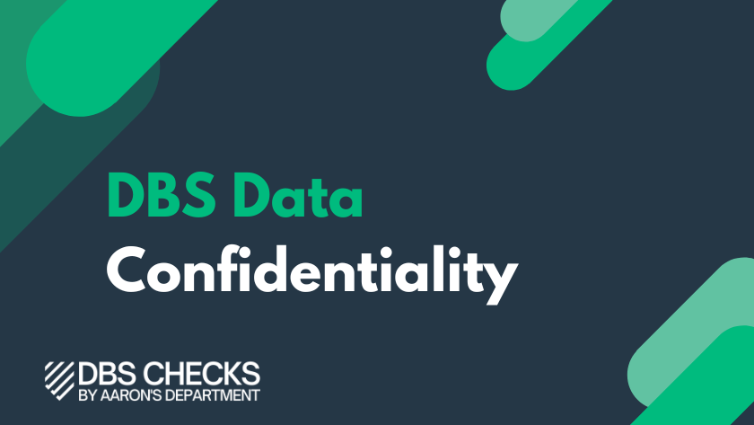 DBS Data Confidentiality